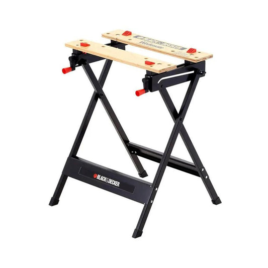 MESA DE TRABAJO BLACK AND DECKER WM125 WORKMATE CON PRENSA, DISEÑO COMPACTO Y LIVIANO