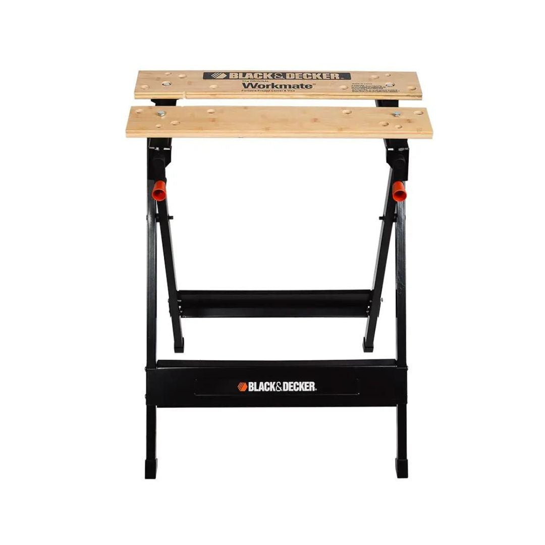 MESA DE TRABAJO BLACK AND DECKER WM125 WORKMATE CON PRENSA, DISEÑO COMPACTO Y LIVIANO