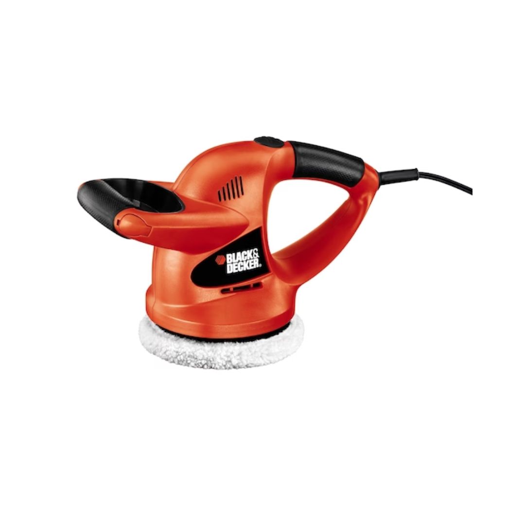 PULIDORA ORBITAL BLACK AND DECKER WP900 DE 6” Y 600W CON 4,400OPM INCLUYE ACCESORIOS