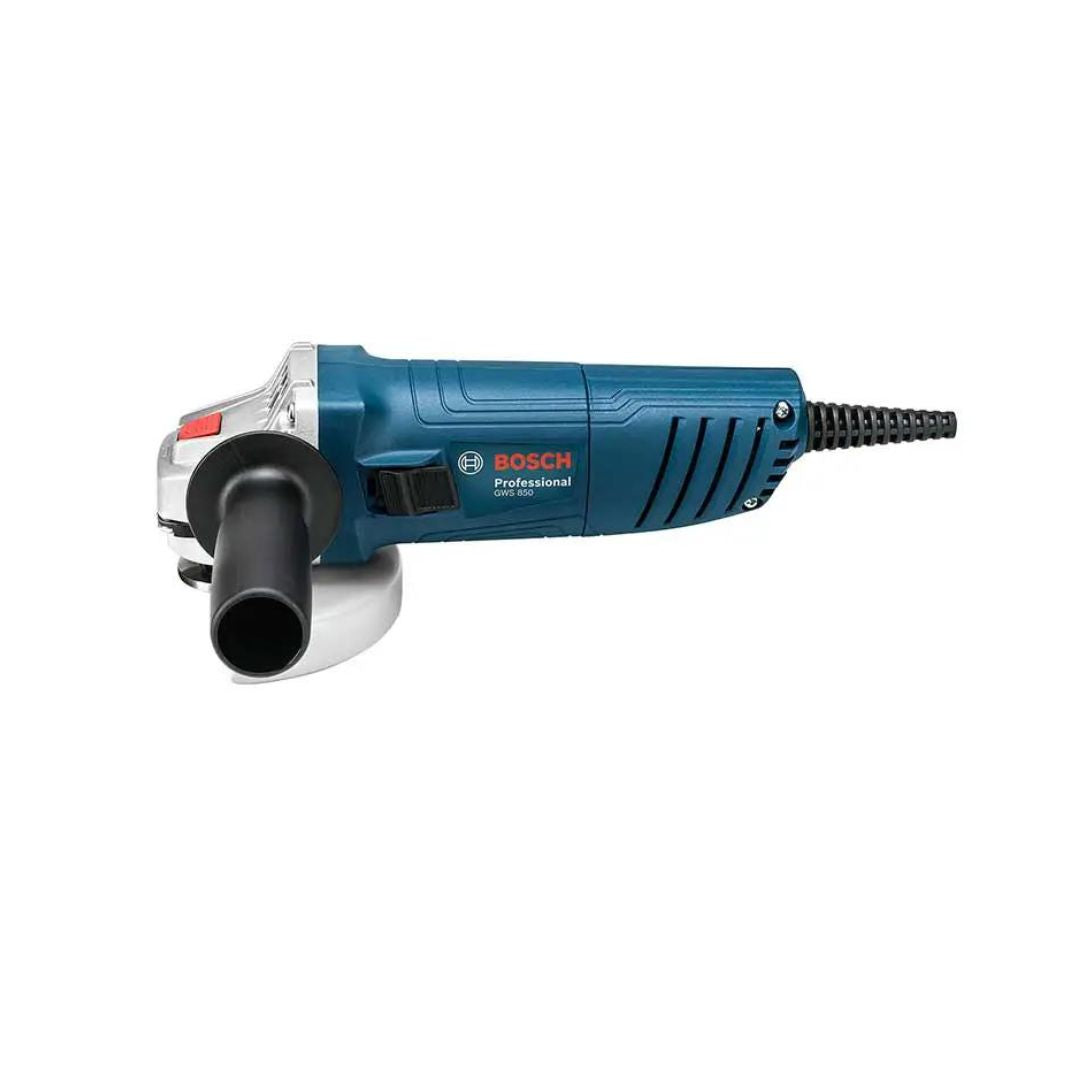 MINIESMERILADORA BOSCH 06013775G2 DE 4 1/2" CON 850W Y 220V CON EJE M14