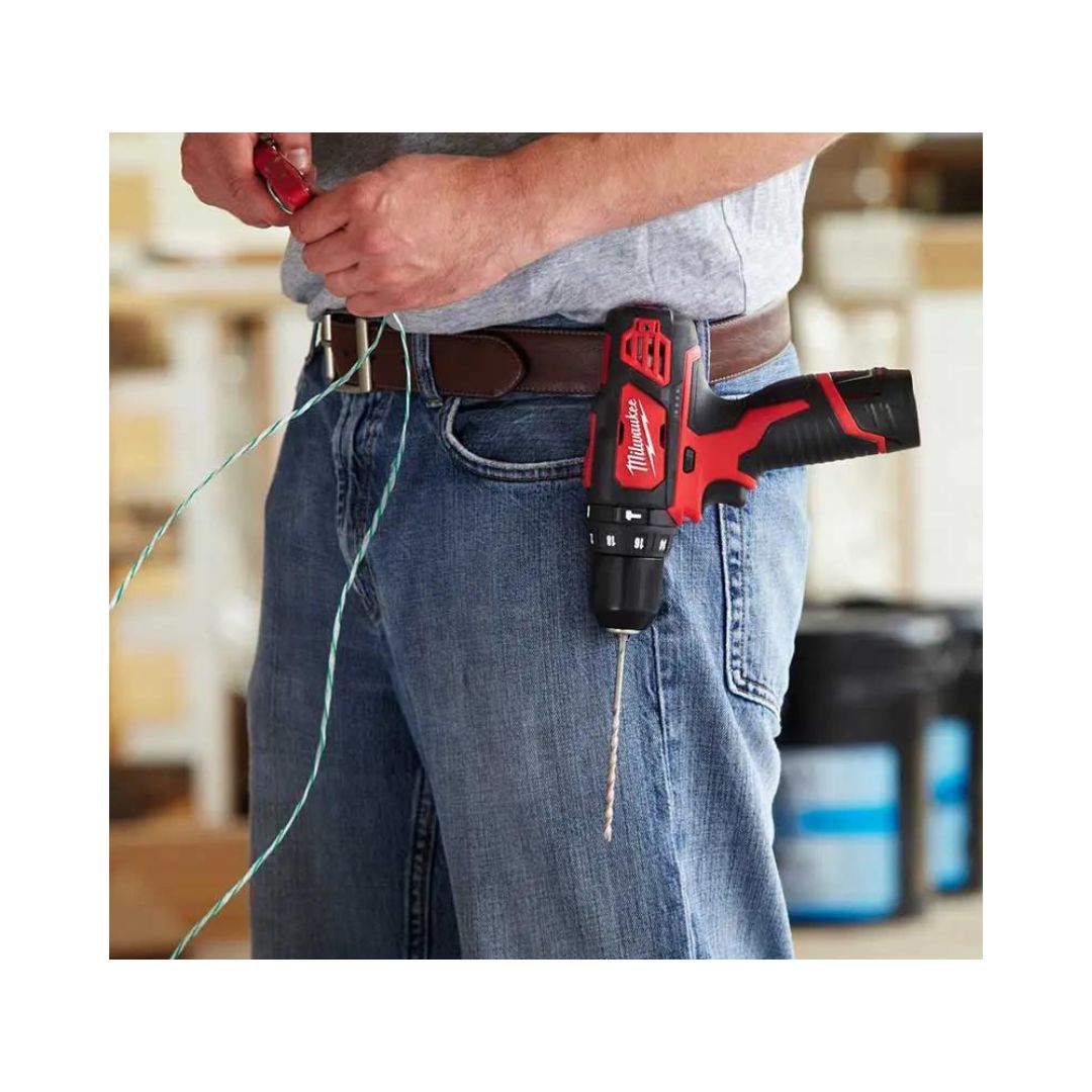 ROTOMARTILLO INALAMBRICO M12™ MILWAUKEE 2408-22 DE 3/8" Y 400-1500RPM CON 0-22,500GPM INCLUYE 2 BATERIAS