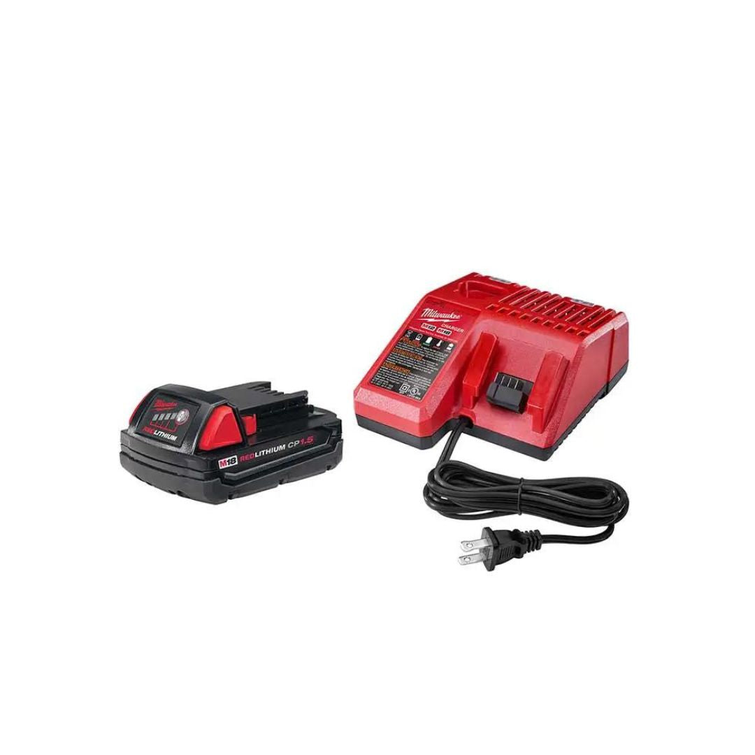 ROTOMARTILLO INALAMBRICO M18™ MILWAUKEE 2607-21CT DE 1/2" CON 1 BATERIA DE 1.5AMP MAS CARGADOR
