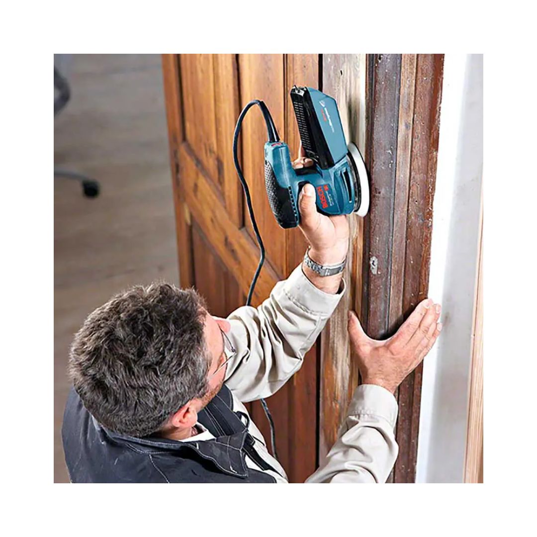 LIJADORA EXCÉNTRICA PROFESSIONAL GEX 125-1 AE BOSCH 06013875G0 DE 1/4” CON 220W Y 14,000ORPM