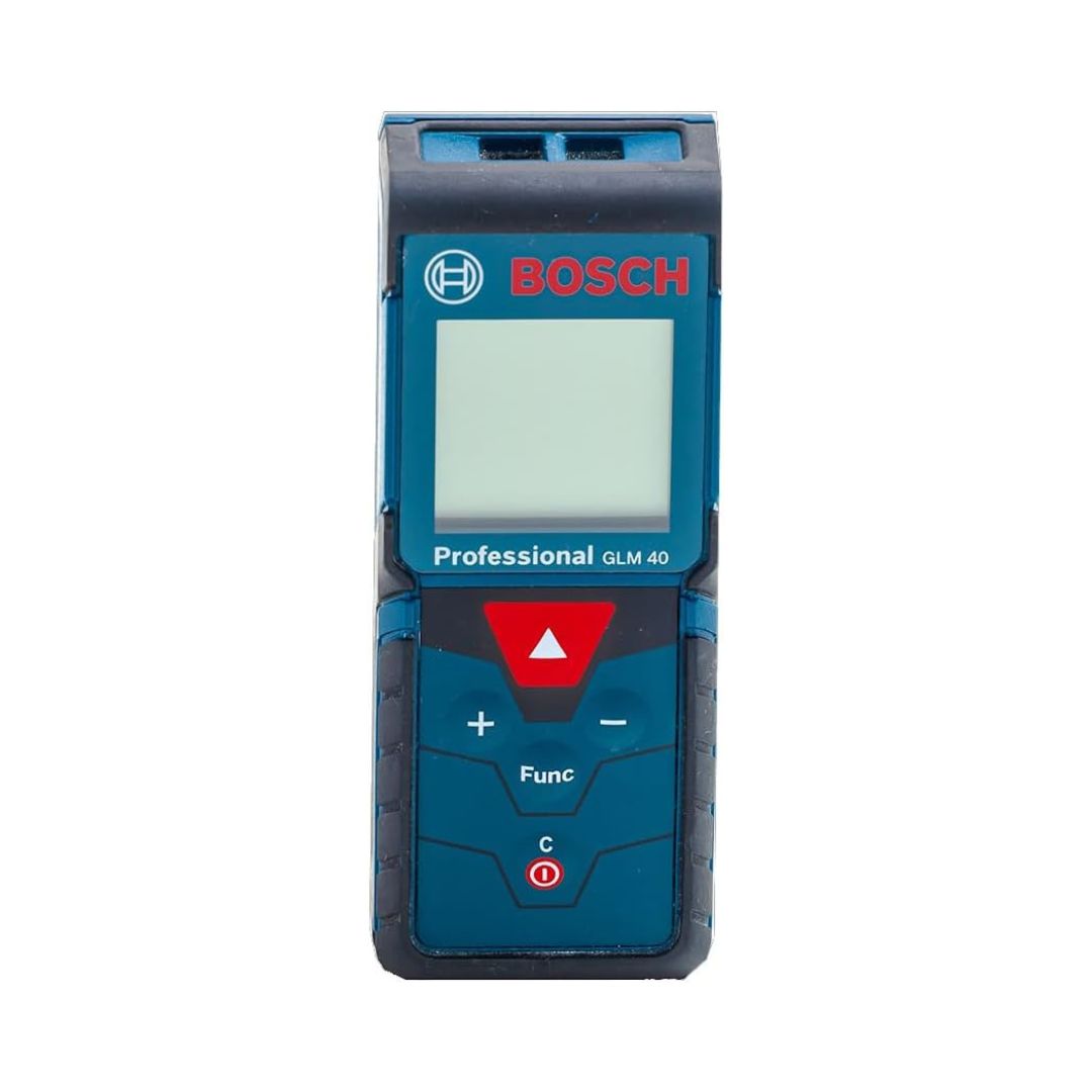 MEDIDOR LASER GLM 40 BOSCH 0601072900 CON ALCANCE DE 40M Y ESTUCHE