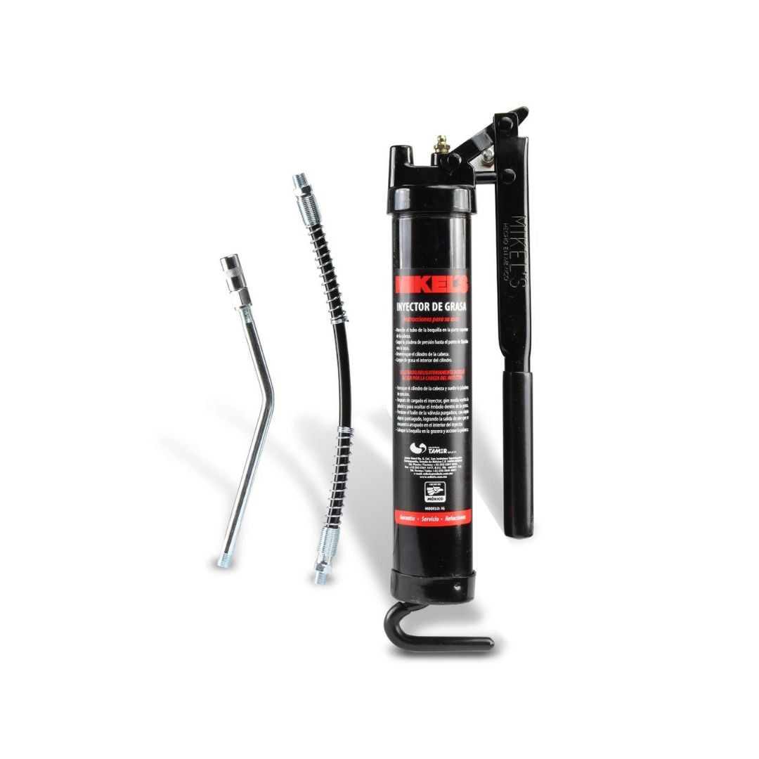 INYECTOR DE GRASA MIKEL´S IG DE TUBO RIGIDO DE 6000PSI Y 500 CENTRIMETROS CUBICOS