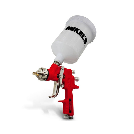 PISTOLA PARA PINTAR DE GRAVEDAD MIKEL´S PPGP-617 CON BOQUILLA DE 1.7 MM Y 600 ML
