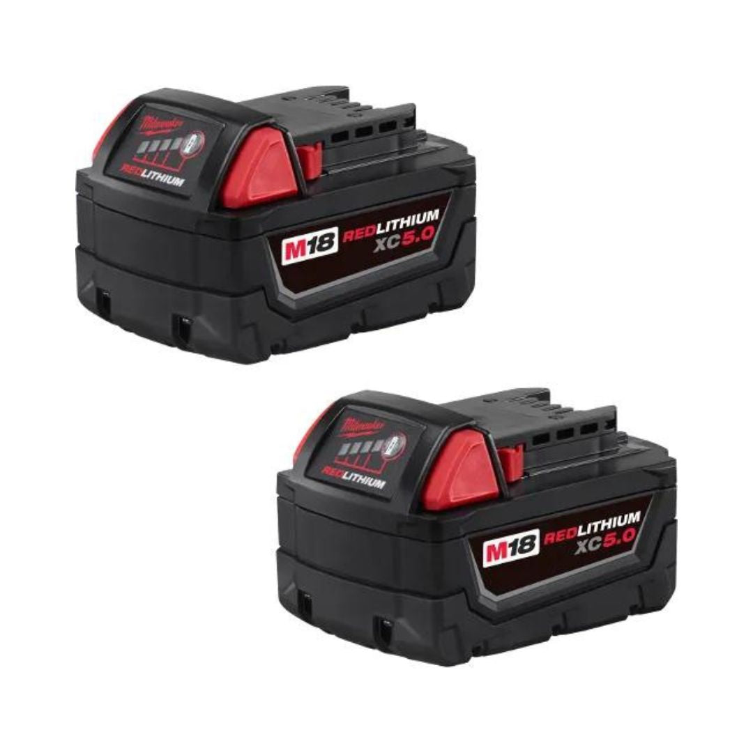 ROTOMARTILLO DE 1/2" MAS DESTORNILLADOR DE IMPACTO DE 1/4" M18™ MILWAUKEE P121-2997 INCLUYE 2 BATERIAS Y SIERRA CIRCULAR INALAMBRICA