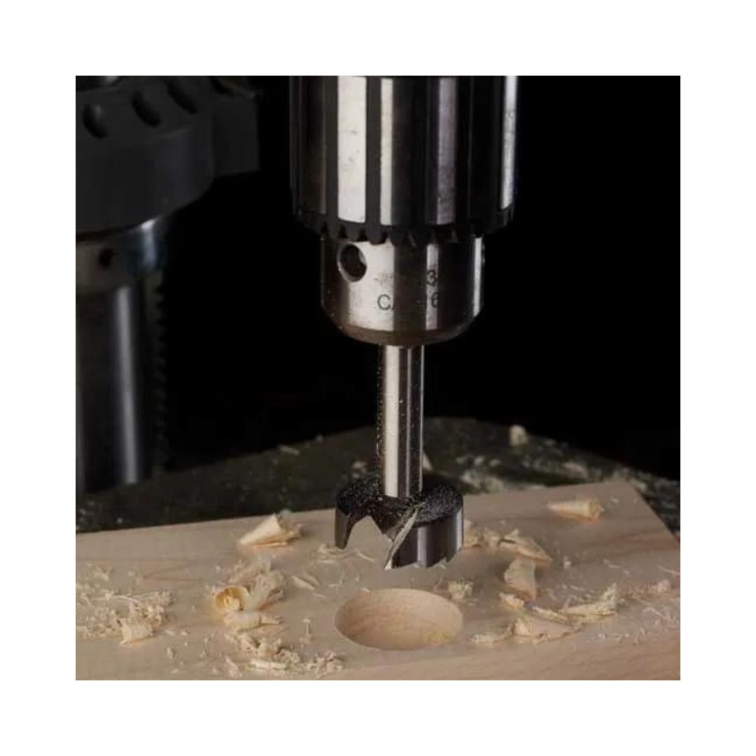 BROCA FOSTNER MILWAUKEE 48-14-1376 DE 35MM, PARA PERFORAR ORIFICIOS PARA BISAGRA