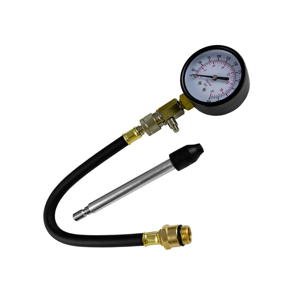MEDIDOR DE COMPRESIÓN GASOLINA JBM 52488 0-300PSI