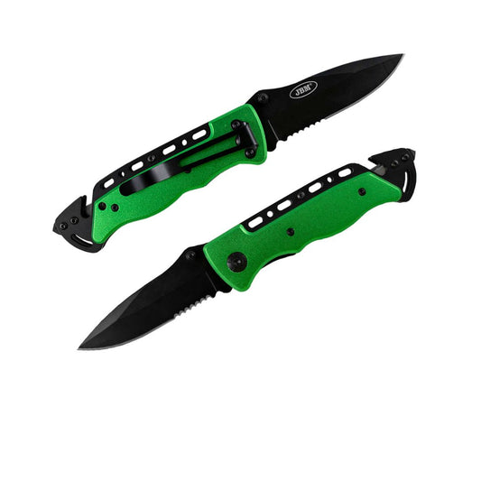 NAVAJA JBM 52786 CON SISTEMA CORTA CINTURONES Y ROMPE CRISTALES