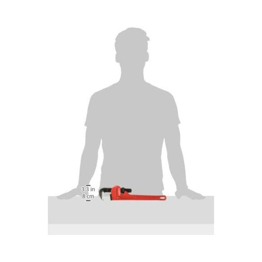 LLAVE STILLSON URREA 814HD CUERPO DE HIERRO MALEABLE DE 14" PARA TUBOS DE HASTA 2"