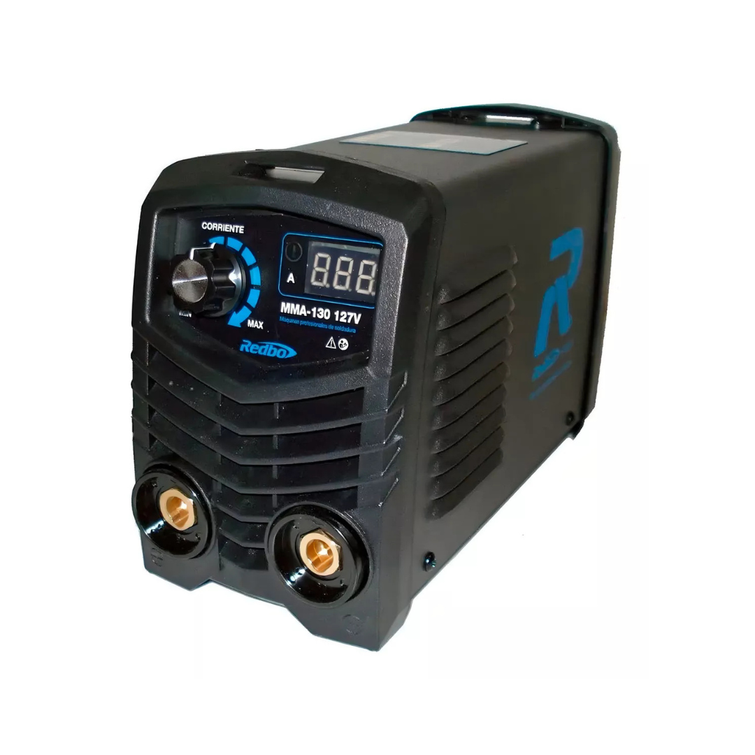 SOLDADORA REDBO MMA-130 DE 110V CON FRECUENCIA DE 60 HZ