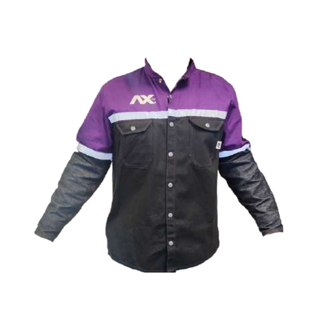 CAMISOLA PARA SOLDADOR AXTECH CAM100L CON ANTI REFLEJANTE, TALLA LARGE