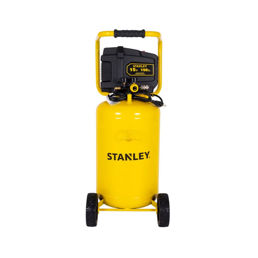 Compresor Aire Stanley 2HP 15 Galones 150 PSI | Vertical Sin Aceite