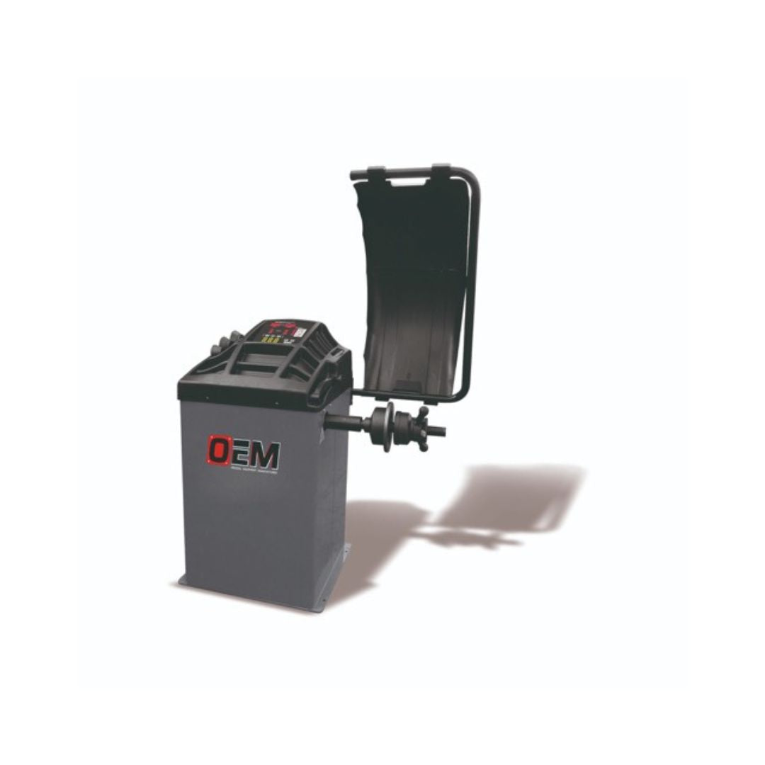 BALANCEADORA DE LLANTAS OEM BLOEM-1024 PARA RIN DE 10" A 24" Y DE HASTA 65 KGS, CON POTENCIA DE 200W