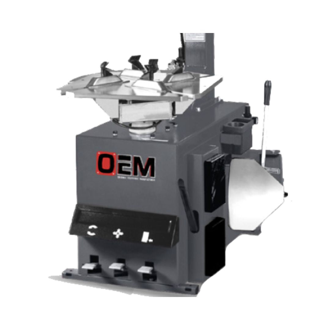 DESMONTADORA DE LLANTAS OEM DLOEM-1022 DE 0.75 KW, PARA RIN DE 10 A 22", DIAMETRO MAXIMO LLANTA 41"