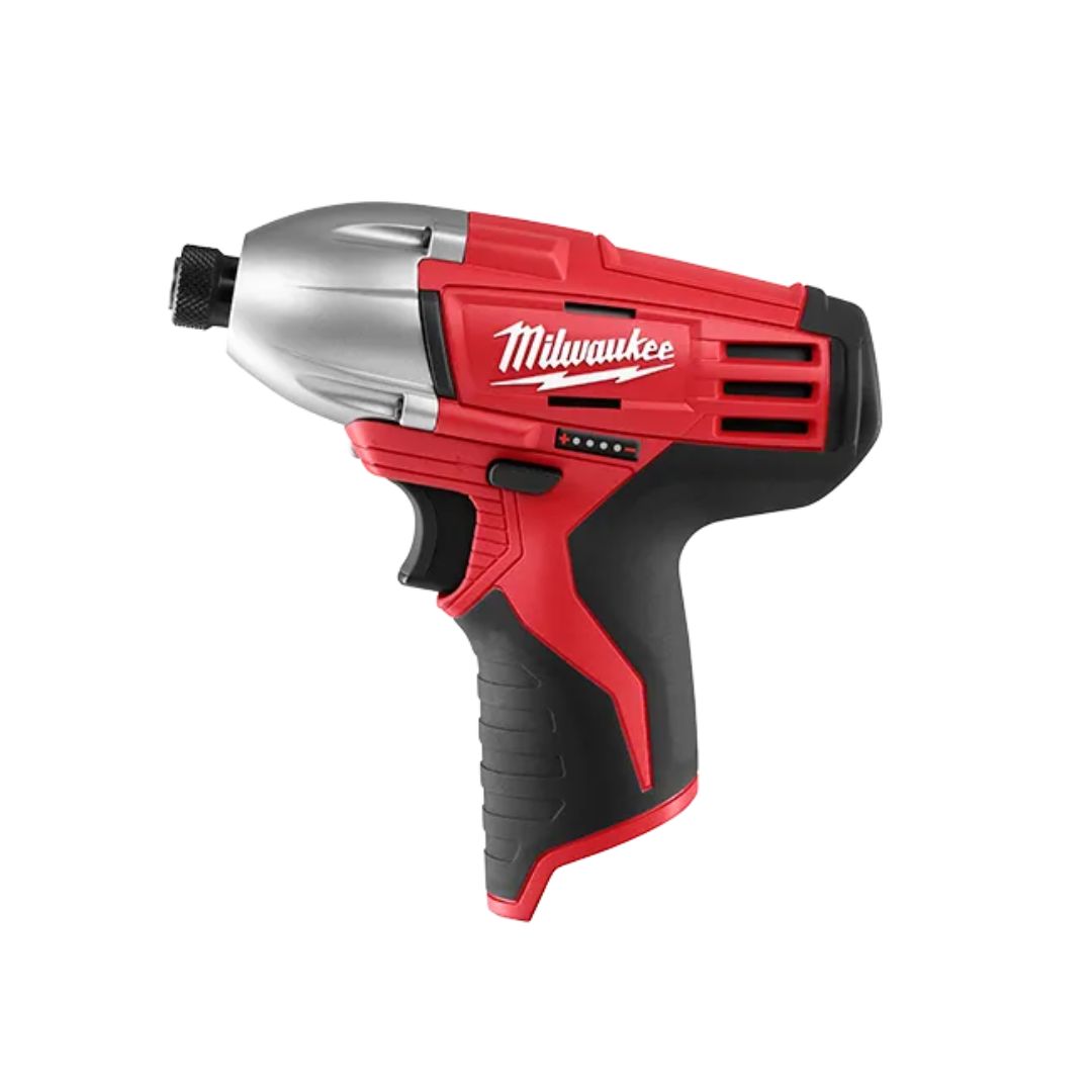COMBO ROTOMARTILLO 3/8" MAS DESTORNILLADOR DE IMPACTO 1/4" M12™ MILWAUKEE 2497-22, INCLUYE 2 BATERIAS
