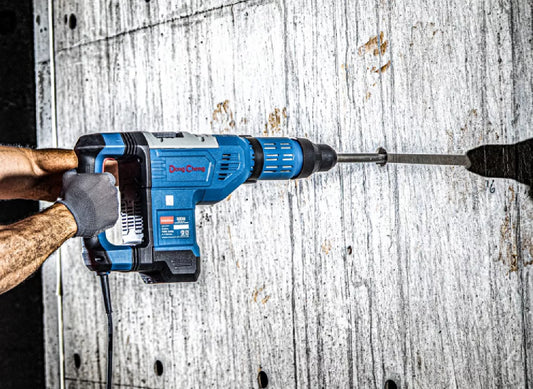 ROTOMARTILLO SDS MAX DE 1 7/8"DONG CHENG DZC45 1500W CON ESTUCHE