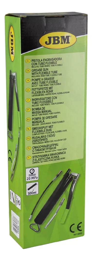 ENGRASADORA TIPO PISTOLA DE 500ML JBM50852