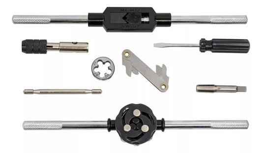 ESTUCHE DE MACHUELOS Y TARRAJAS CON 60 PIEZAS JBM50793