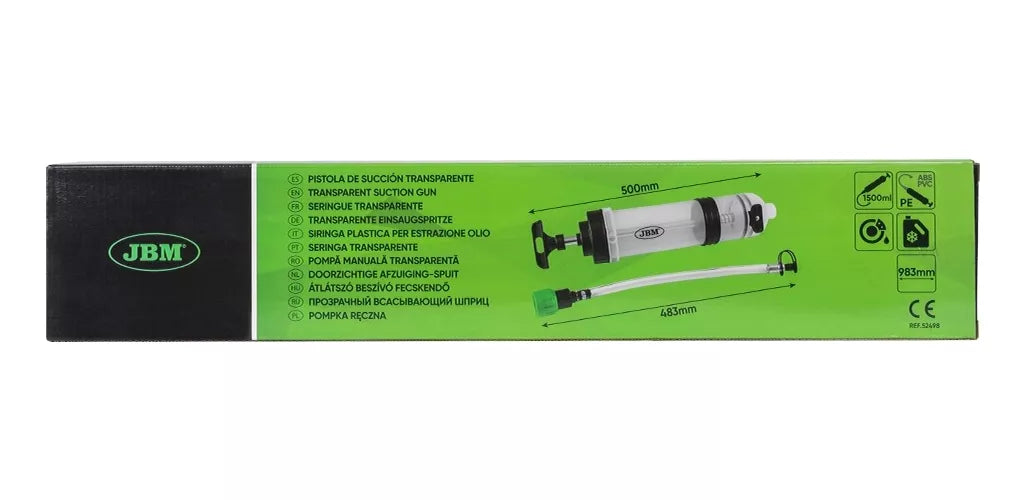 BOMBA EXTRACTORA DE FLUIDOS AUTOMOTRIZ JBM-52498