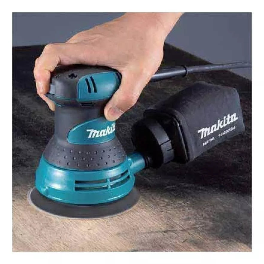 LIJADORA ROTO-ORBITAL MAKITA DE 5” CON 12,000RPM Y 300W