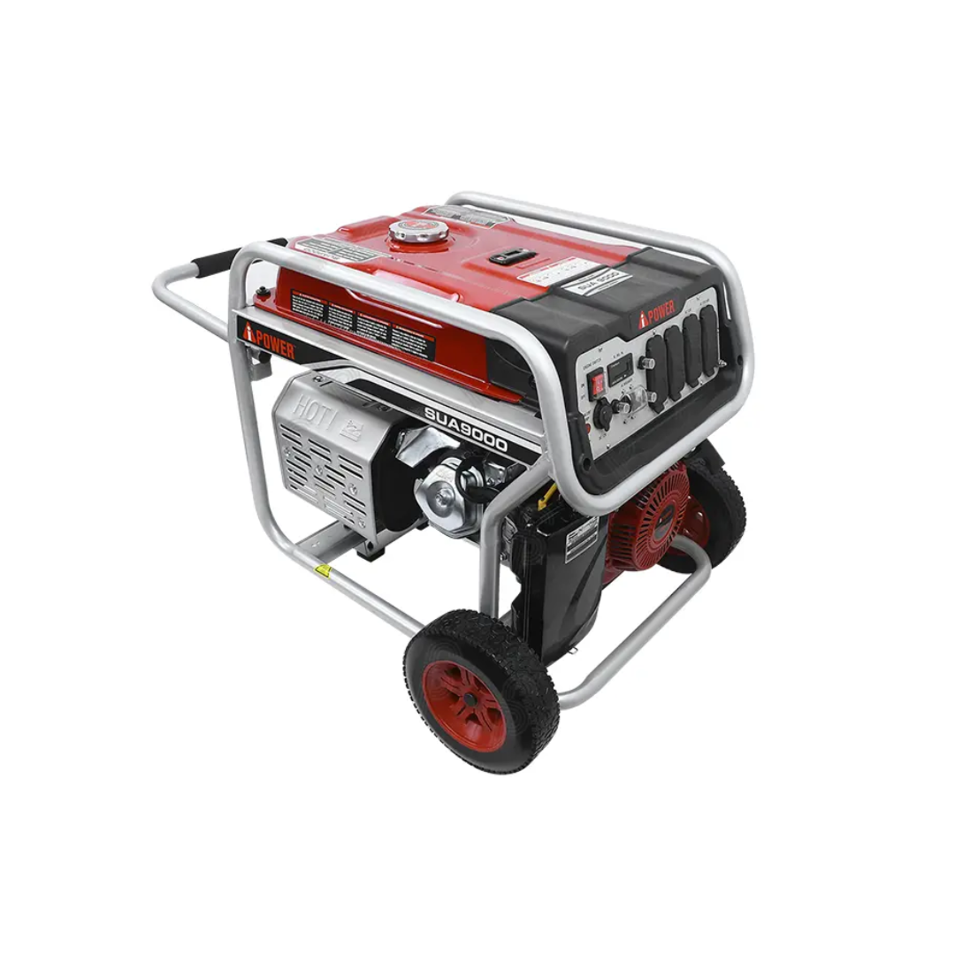 Generador Gasolina AiPower SUA9000 9000W Arranque 7000W Continuos | Protección Aceite