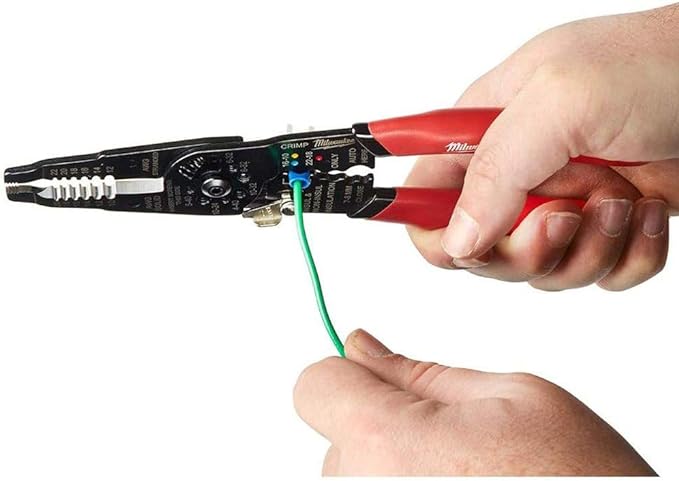 PELACABLES MULTIUSOS MILWAUKEE 48-22-6579 CON PINZA CRIMPEADORA