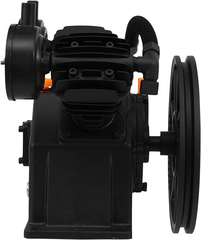 CABEZA PARA COMPRESOR DE AIRE MIKEL'S CPC-2 DE 2HP Y 8.2CFM HECHO DE HIERRO FUNDIDO CON 2 CILINDROS DE 51MM