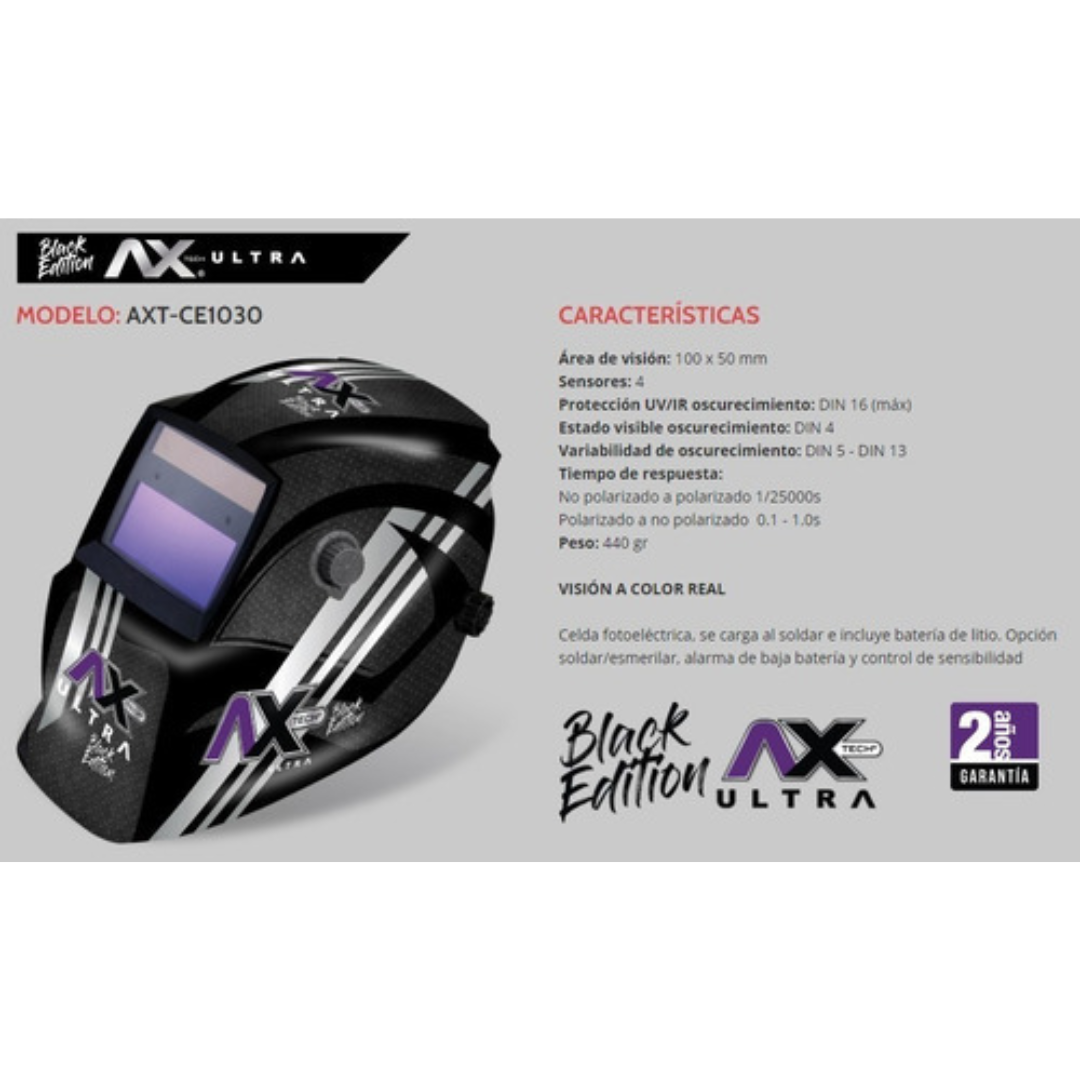CARETA ELECTRONICA AX TECH CE1030 SOMBRA VARIABLE 4 SENSORES