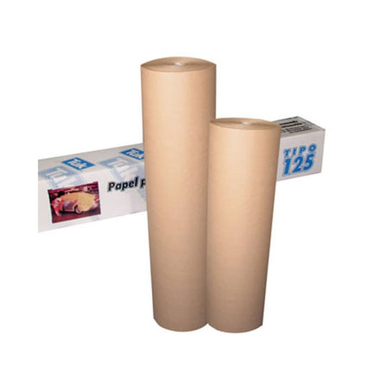 PAPEL PARA ENMASCARAR KRAFT TUK 600955 EN ROLLO PARA REPINTADO AUTOMOTRIZ DE 24" X 230 M