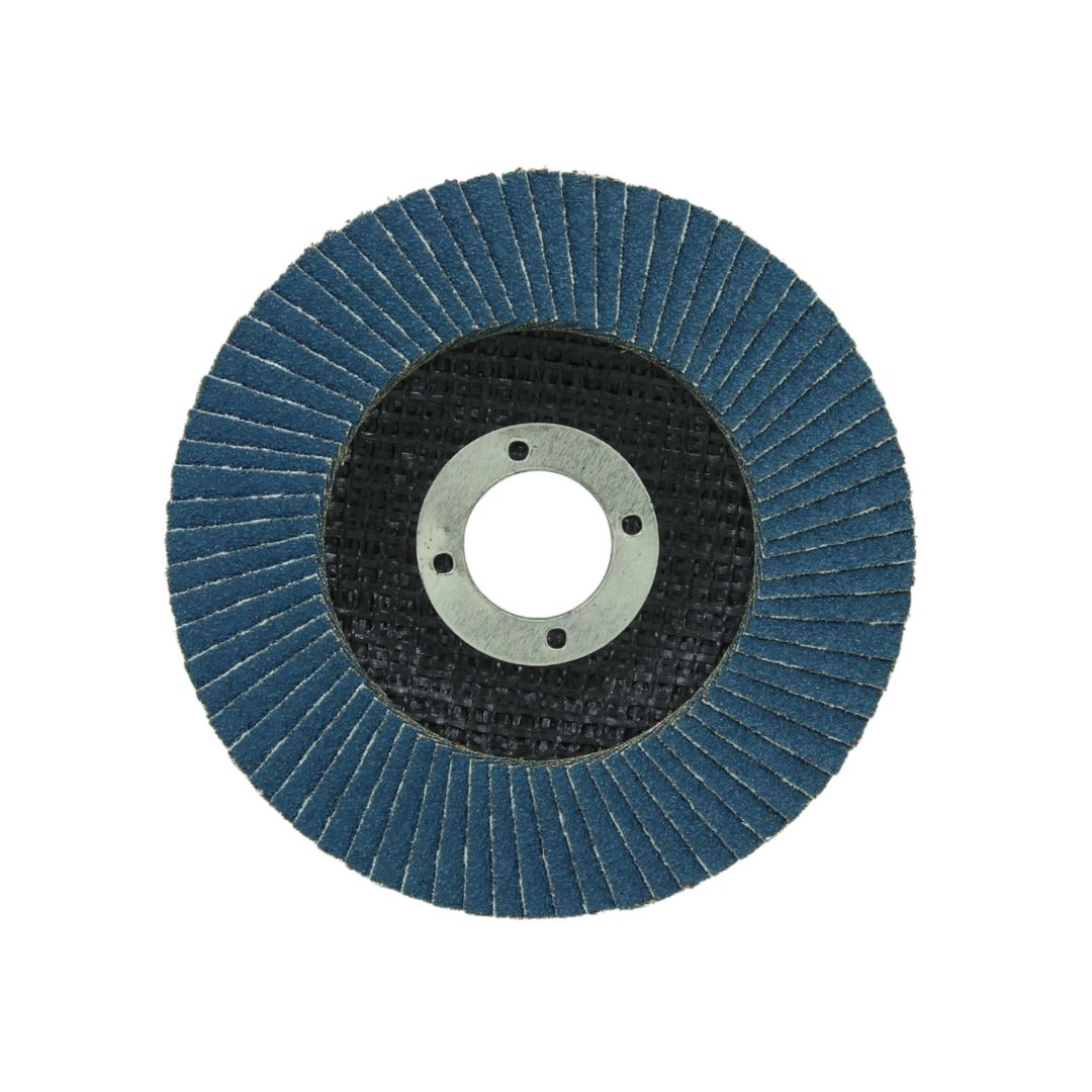 DISCO LAMINADO AXTECH DLG80-Z PARA DESBASTE Y PULIDO DE 4-1/2", DE OXIDO DE ZIRCONIO GRANO 80