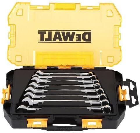 JUEGO DE LLAVES COMBINADAS STD C/ESTUCHE PLASTICO DEWALT DE 1/4 A 11/16