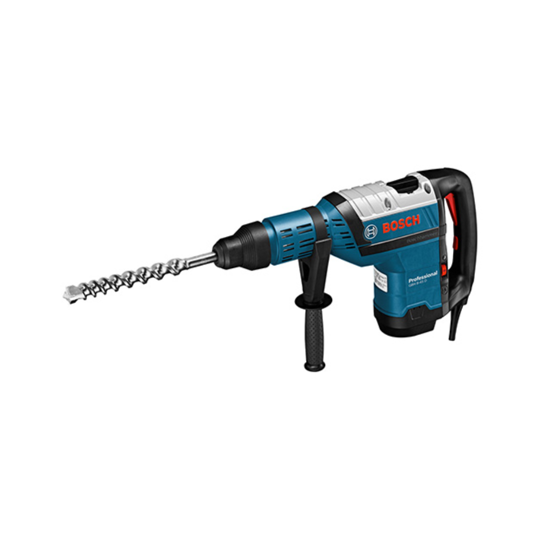 ROTOMARTILLO SDS MAX BOSCH 06112651G0 DE 1,500W, 2 FUNCIONES PERFORAR Y CINCELAR