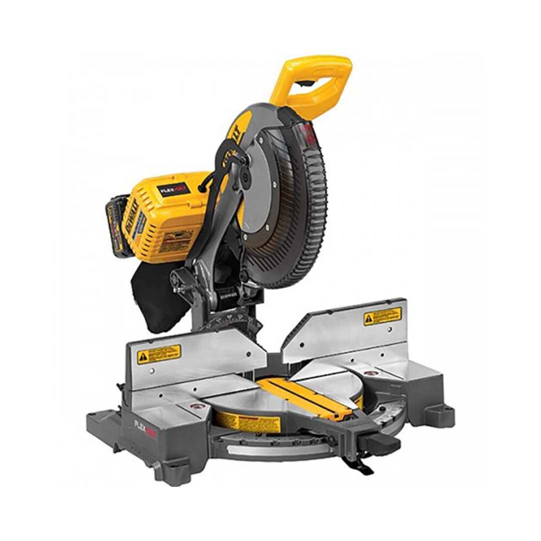 SIERRA DE INGLETE DEWALT DHS716AT2 FLEXVOLT DE 12” CON 60V INCLUYE 2 BATERÍAS Y CARGADOR