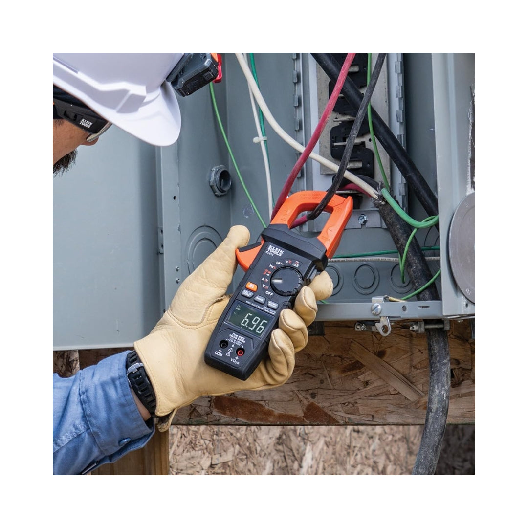 Multímetro de Gancho Klein Tools CL810 | 600A AC/DC TRMS NCVT con Luz