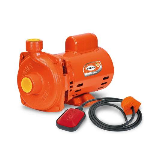 Bomba Doméstica Evans 1 HP | Succión 1.25" / Descarga 1" + Kit Flotador | 3H100-FS