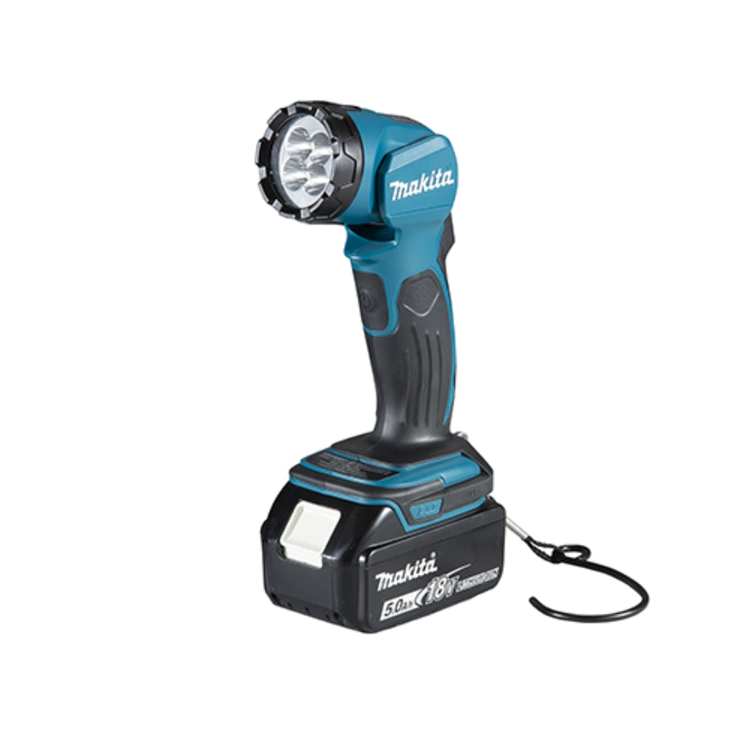 Combo Makita 18V Sin Carbones: Rotomartillo/Atornillador + 2 Baterías + Lámpara + Brocas y Discos