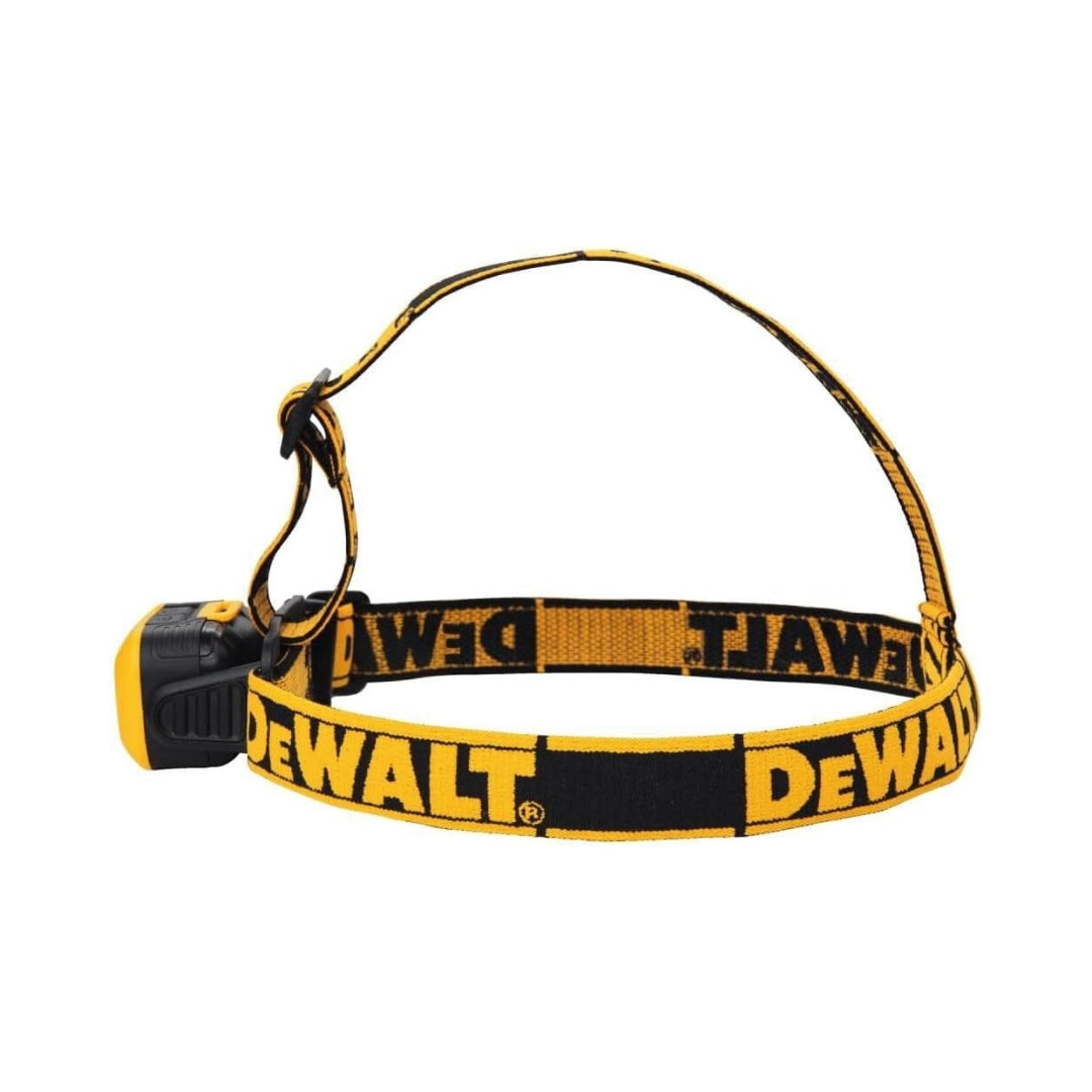 Lámpara para Cabeza DeWalt 200 Lúmenes | Con Clips para Casco y Ajustable