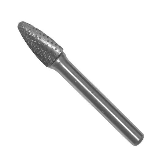 Lima Rotativa Austromex Árbol Punta Redonda 3/8" x 3/4" | Vástago 1/4" | Modelo 119