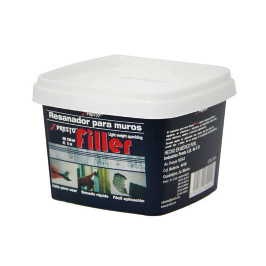 Resanador de Muros Presto Filler 236ml | Masilla para Paredes