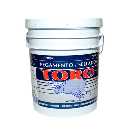 Pegamento Sellador Presto Toro 18 Kg | Cubeta Adhesivo Profesional