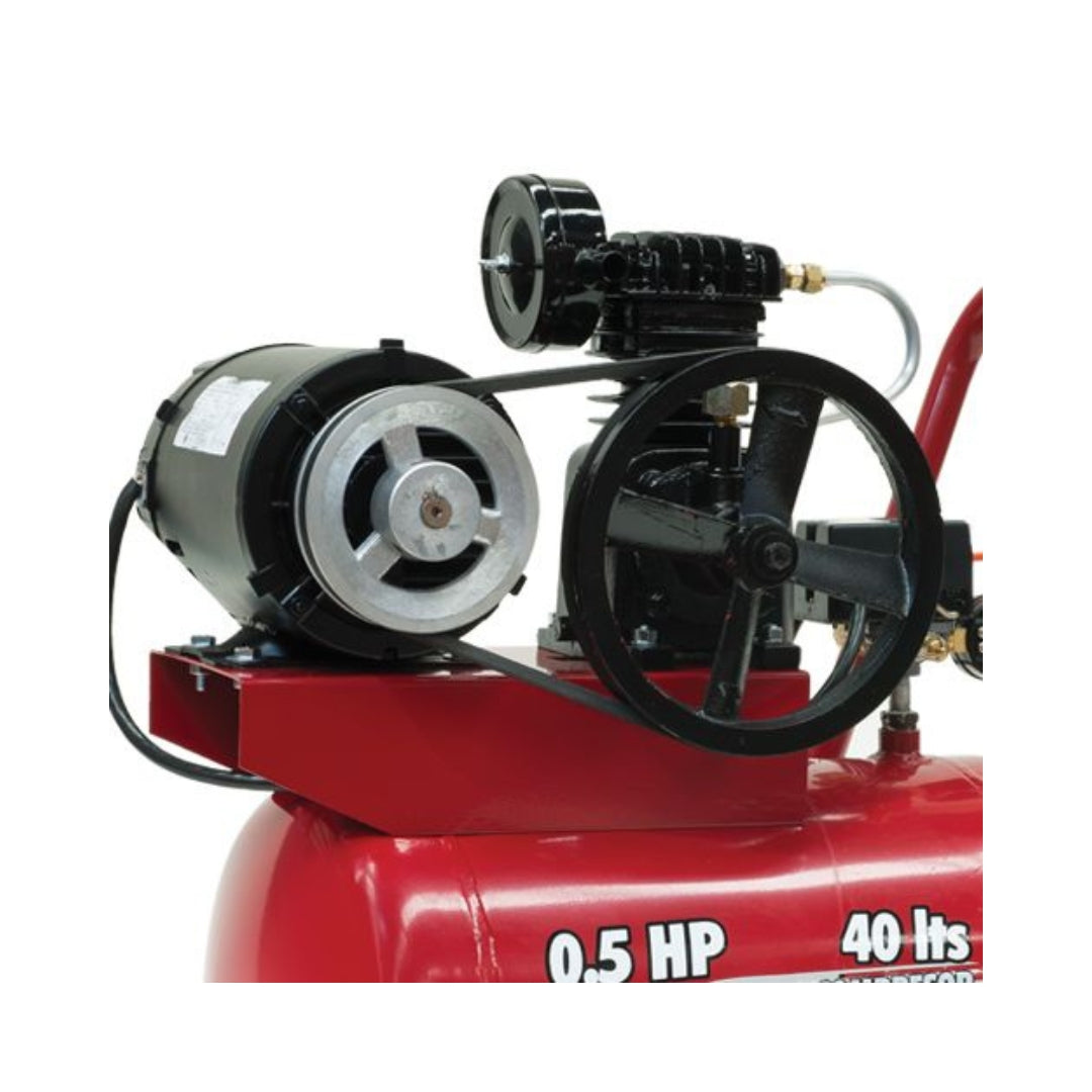 Compresor de Aire Portátil EVANS E040ME050-040 – 1/2 HP, 40 L, 1 Etapa, 125 PSI