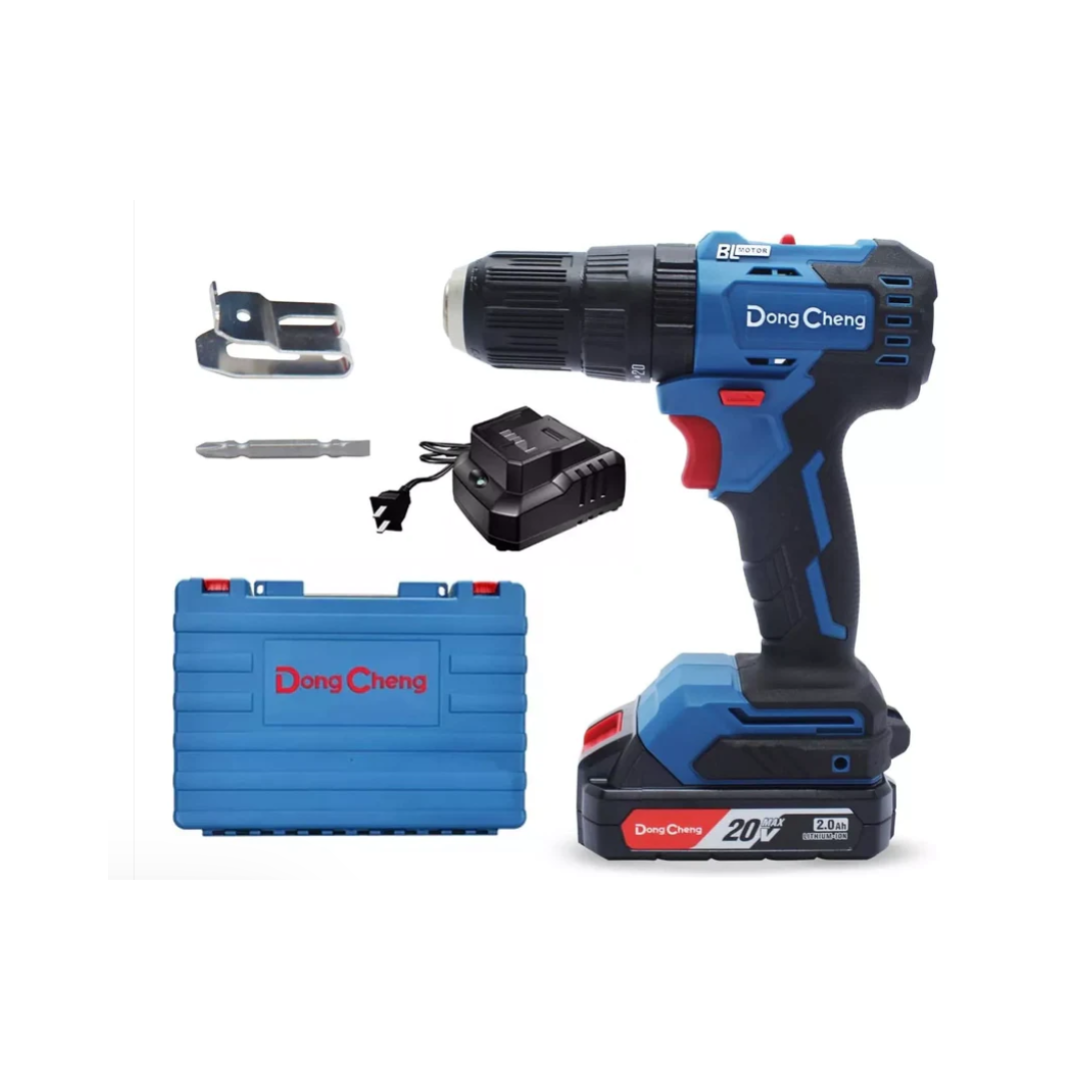 ROTOMARTILLO INALAMBRICO DONG CHENG DCJZ2050IAM DE 1/2" BRUSHLESS CON 2 BATERIAS, CARGADOR Y ESTUCHE