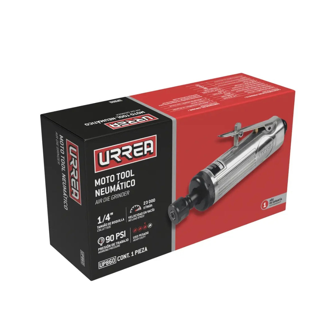 Moto Tool Neumático Urrea UP860 1/4" 22000 RPM | Uso Pesado