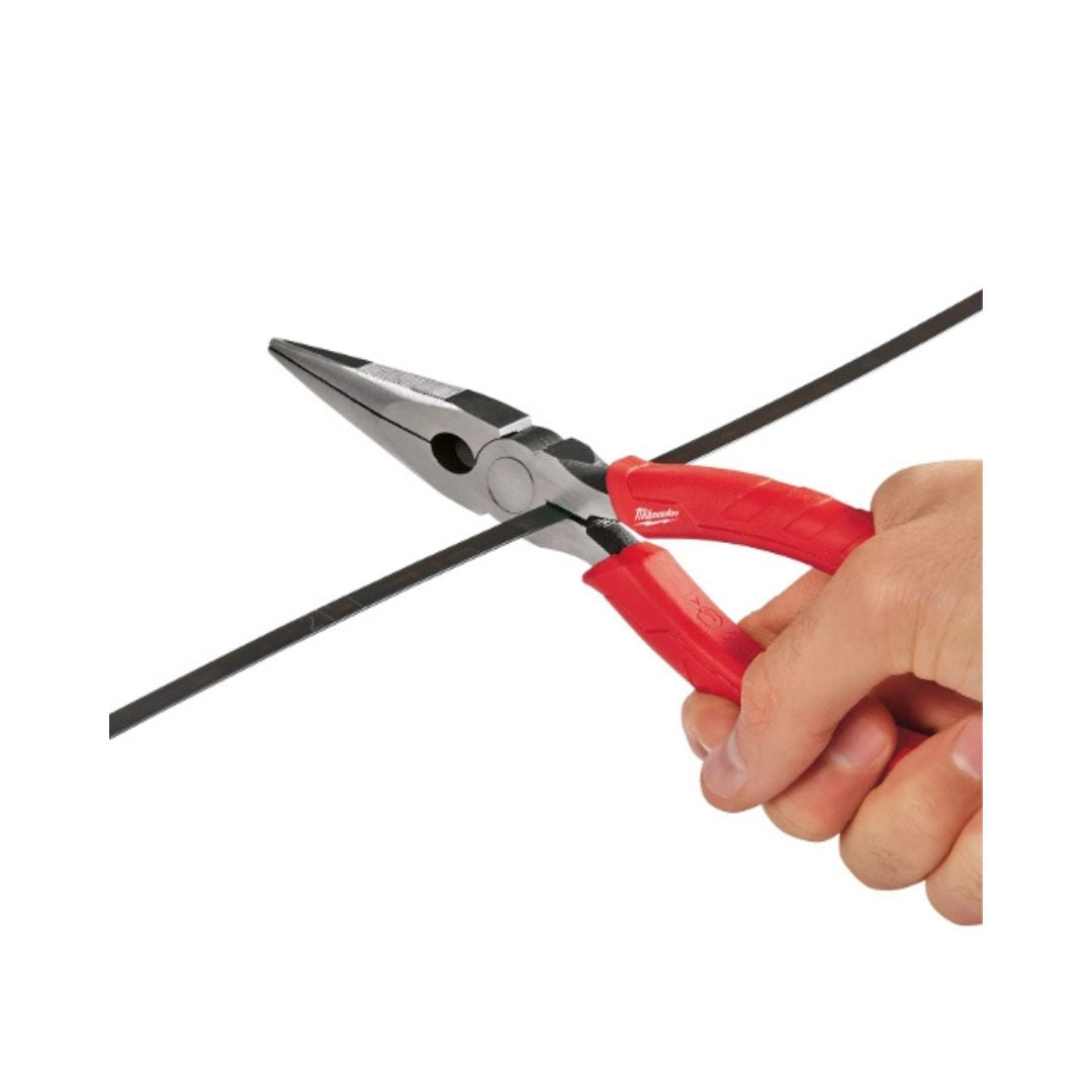 PINZAS DE PUNTA LARGA MILWAUKEE 48-22-6101 DE 8"