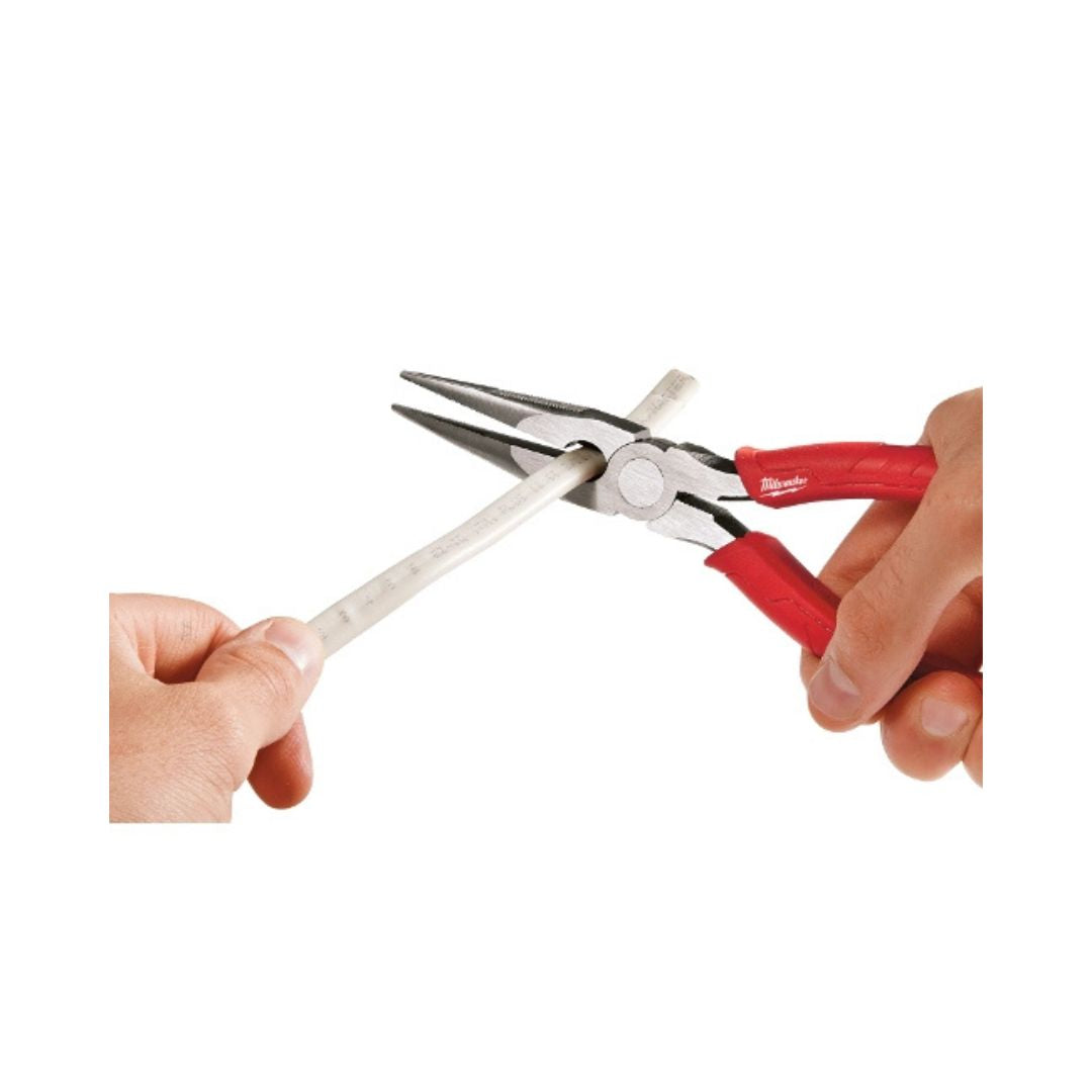 PINZAS DE PUNTA LARGA MILWAUKEE 48-22-6101 DE 8"