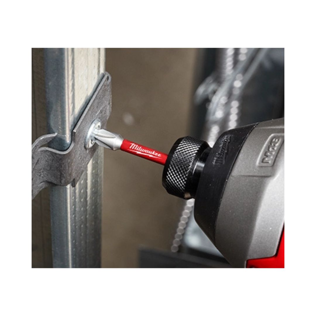 PAQUETE DE PUNTAS PHILLIPS PH2 MILWAUKEE 48-32-4602 5 PIEZAS