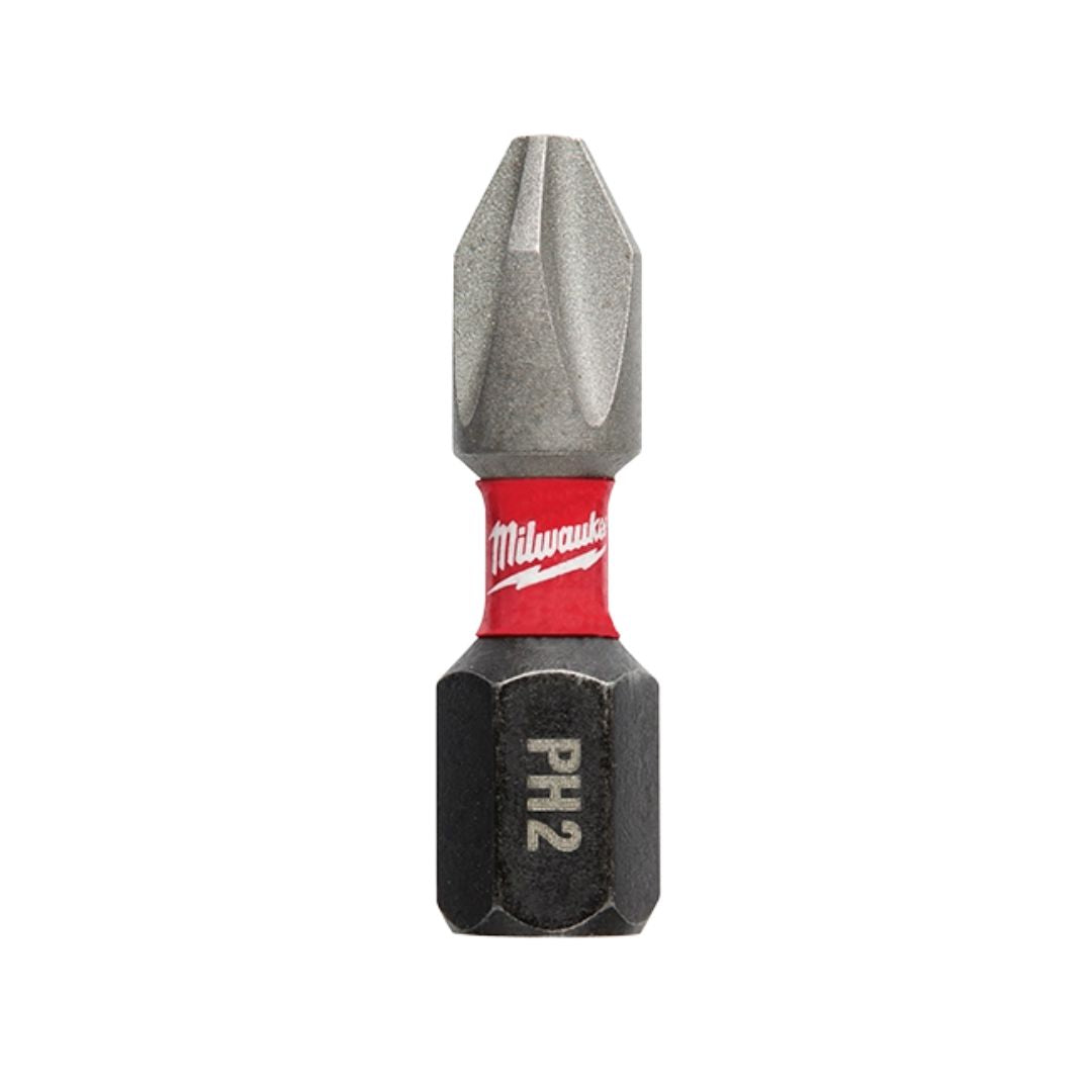 PAQUETE DE PUNTAS PHILLIPS PH2 MILWAUKEE 48-32-4602 5 PIEZAS