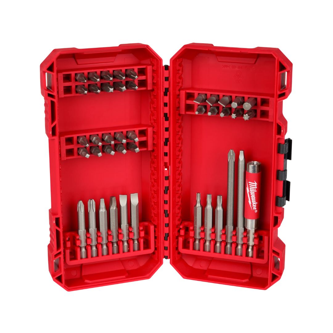 JUEGO DE PUNTAS PARA DESTORNILLADOR MILWAUKEE 48-32-1554 DE 42 PIEZAS